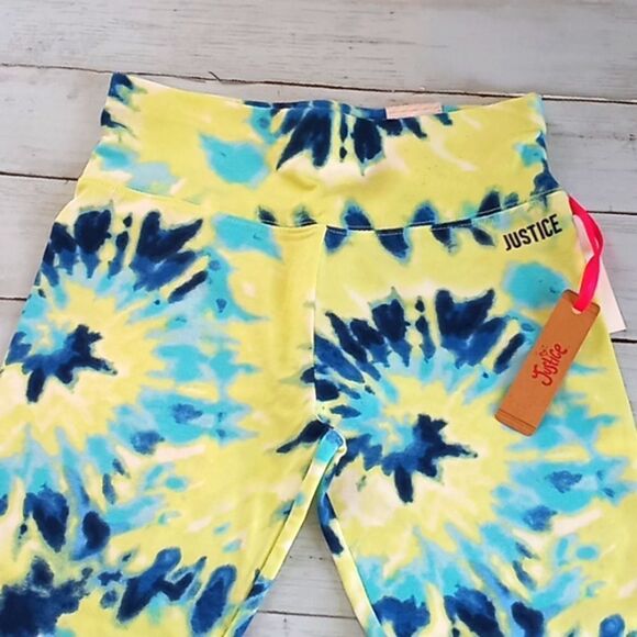 Justice Girls Tie Dye Leggings - Picture 2 of 5